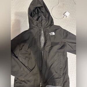 The North Face Kids Black Windbreaker